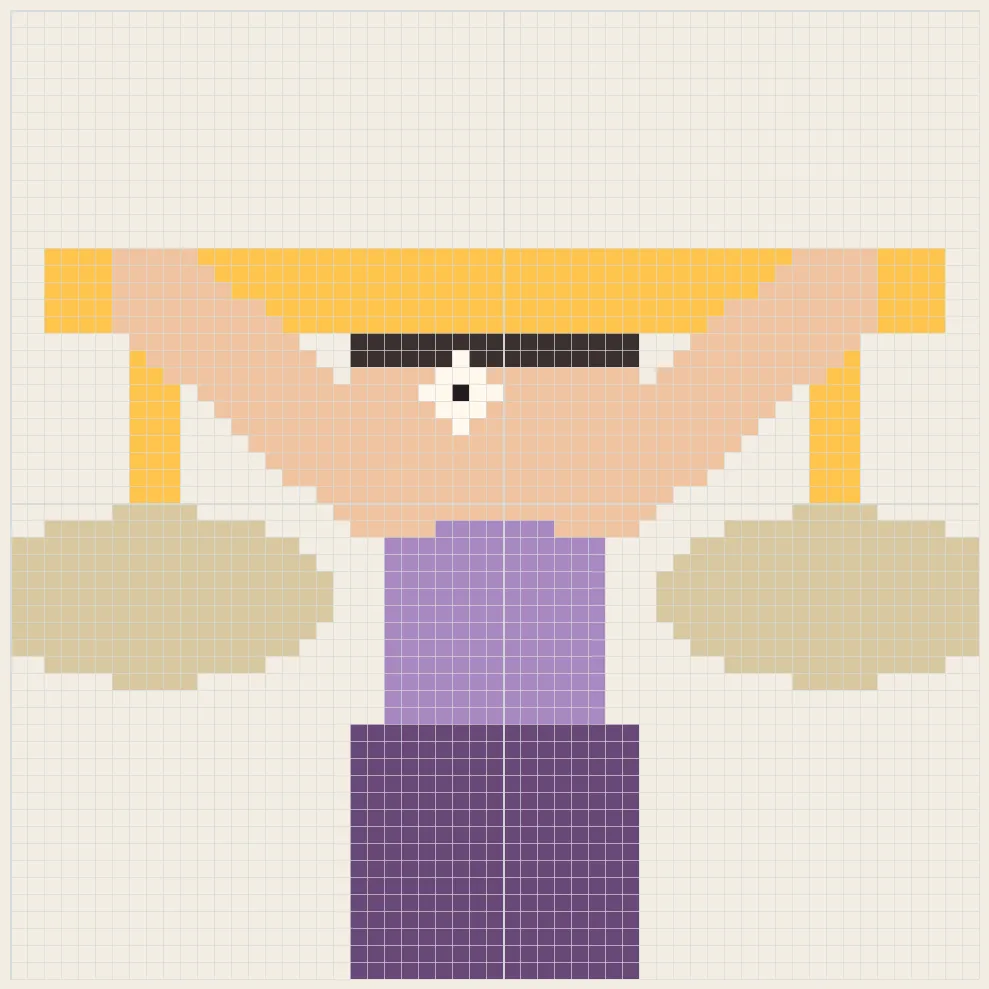 Scale keeper Libra perler bead pattern
