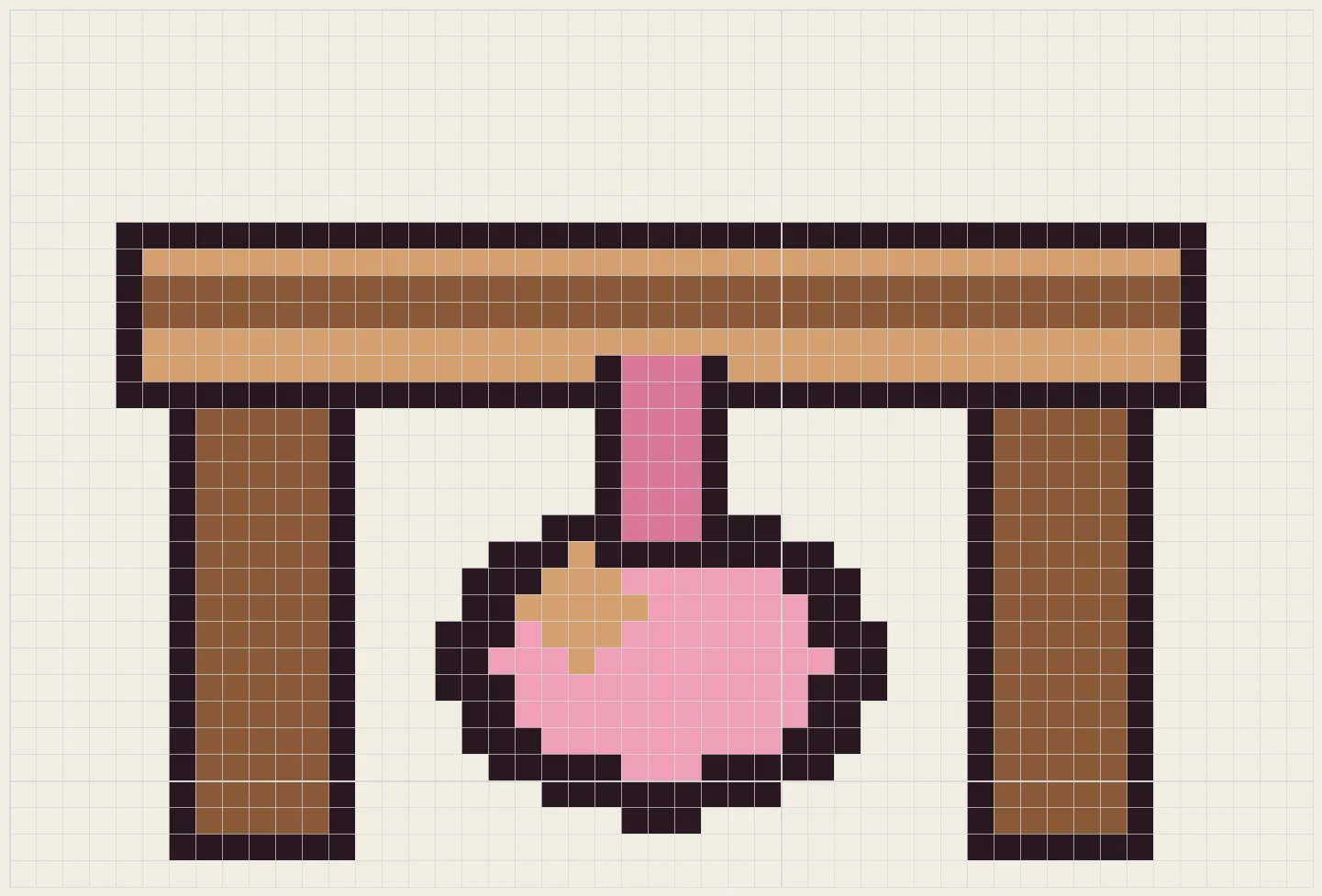 Studio barre perler bead pattern